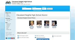 Desktop Screenshot of clevelandheightshighschool.org
